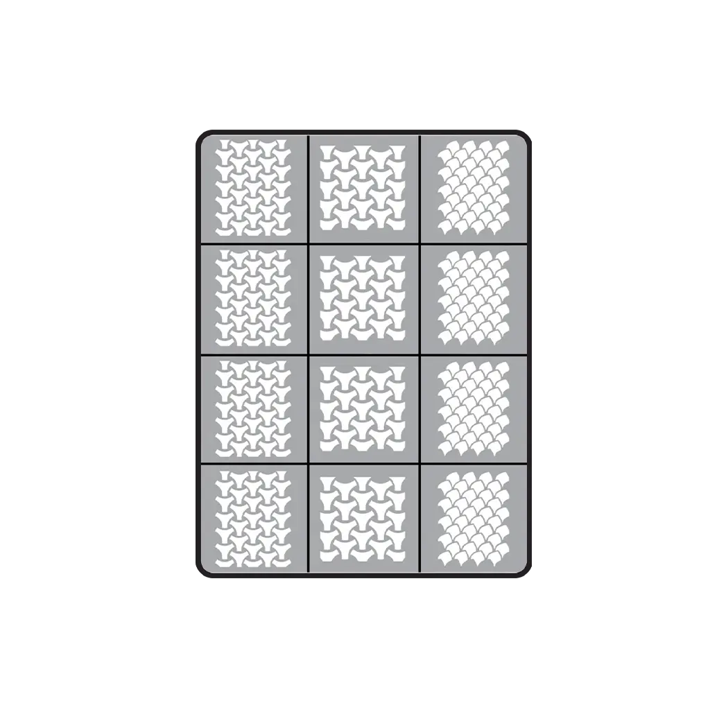 Airnails Stencil Dragon Scales