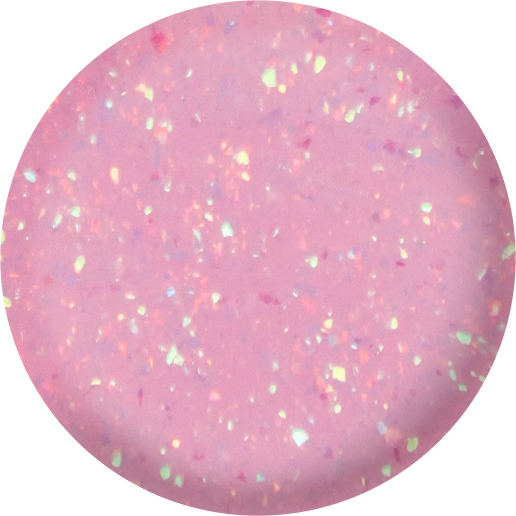 All in One Gel Pink Crystal color