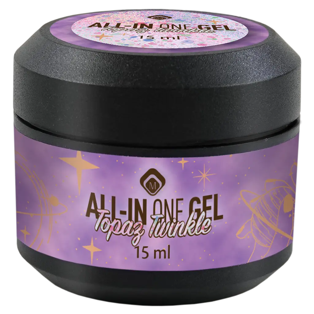 All in One Gel Topaz Twinkle