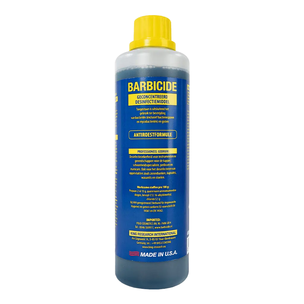 Barbicide Desinfectievloeistof 480 ml - Effectieve salonhygiëne