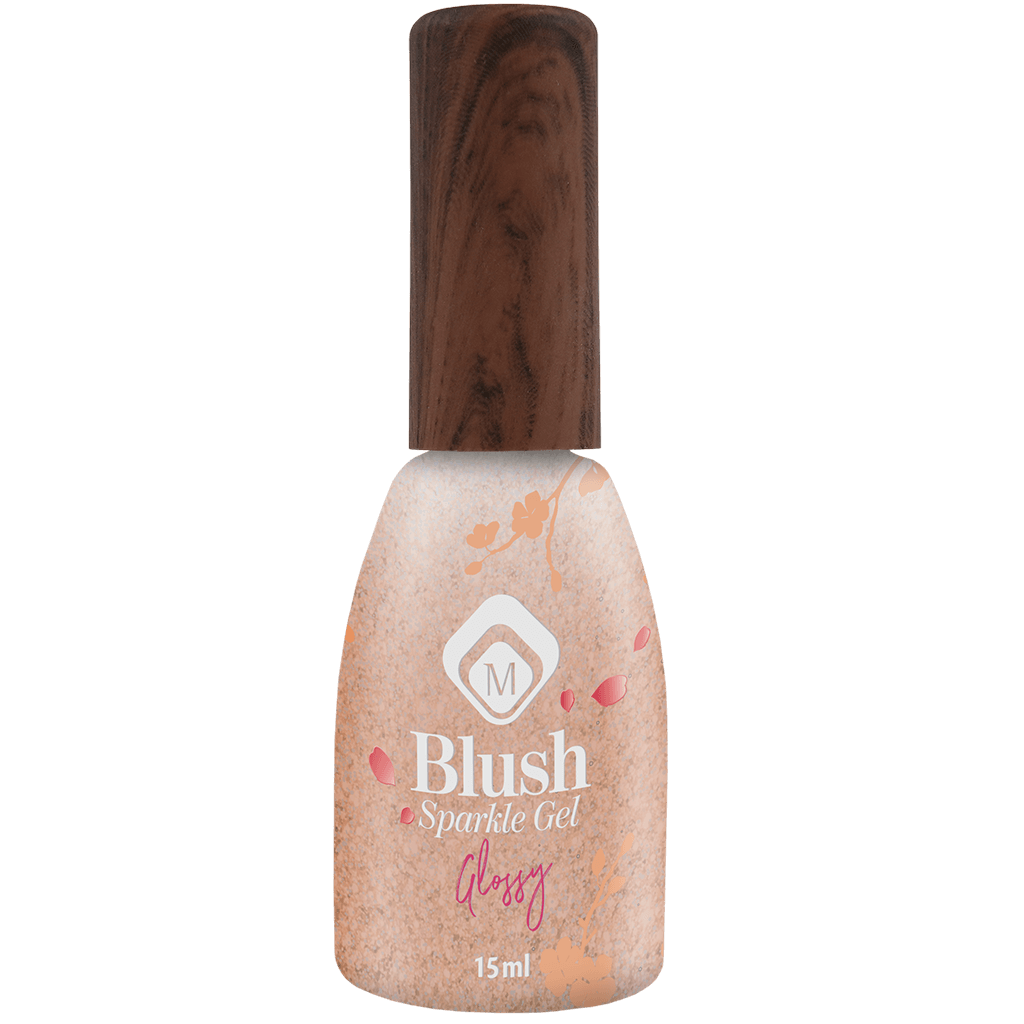 Blush Sparkles Gel - Blush Sparkle Glossy BIAB nagelgel flesje