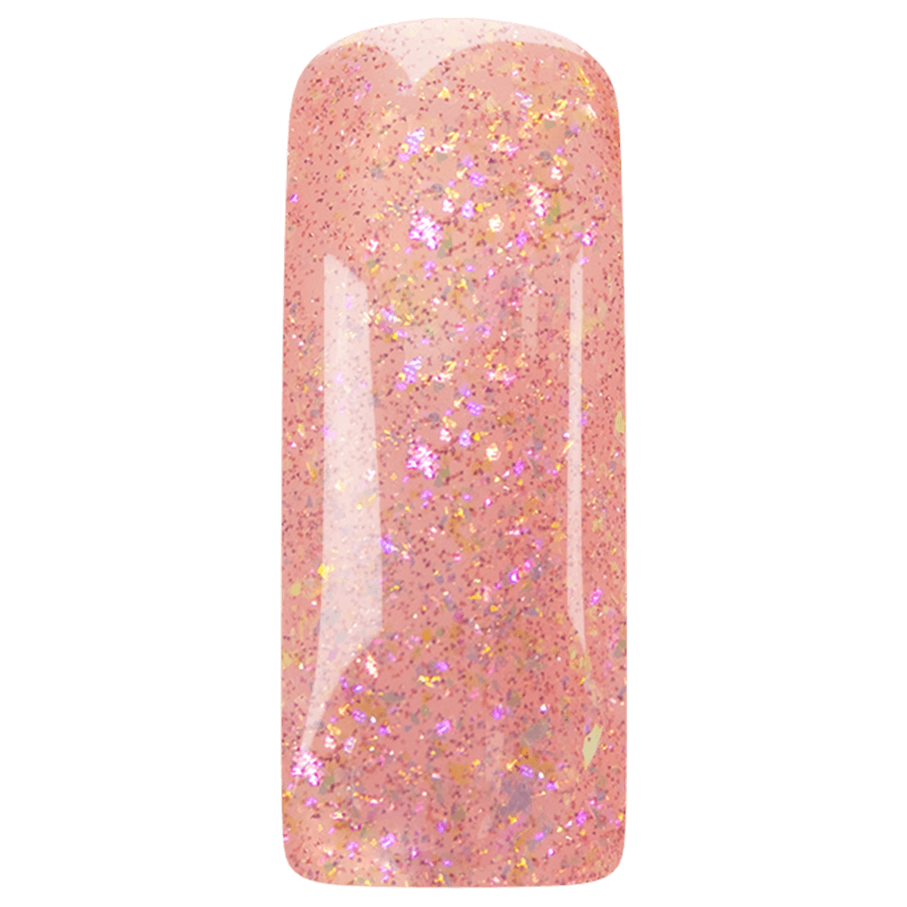 Blush Sparkles Gel - Blush Sparkle Glowy BIAB nagelgel kleur op tip