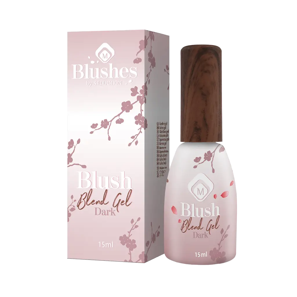 Blush Blend Gel - Blushes Blend Dark BIAB nagelgel flesje met doosje