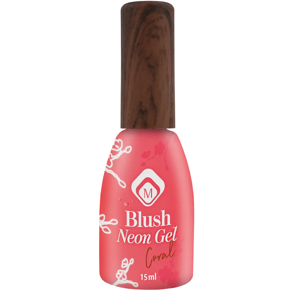 Blush Neon Coral BIAB nagelgel flesje