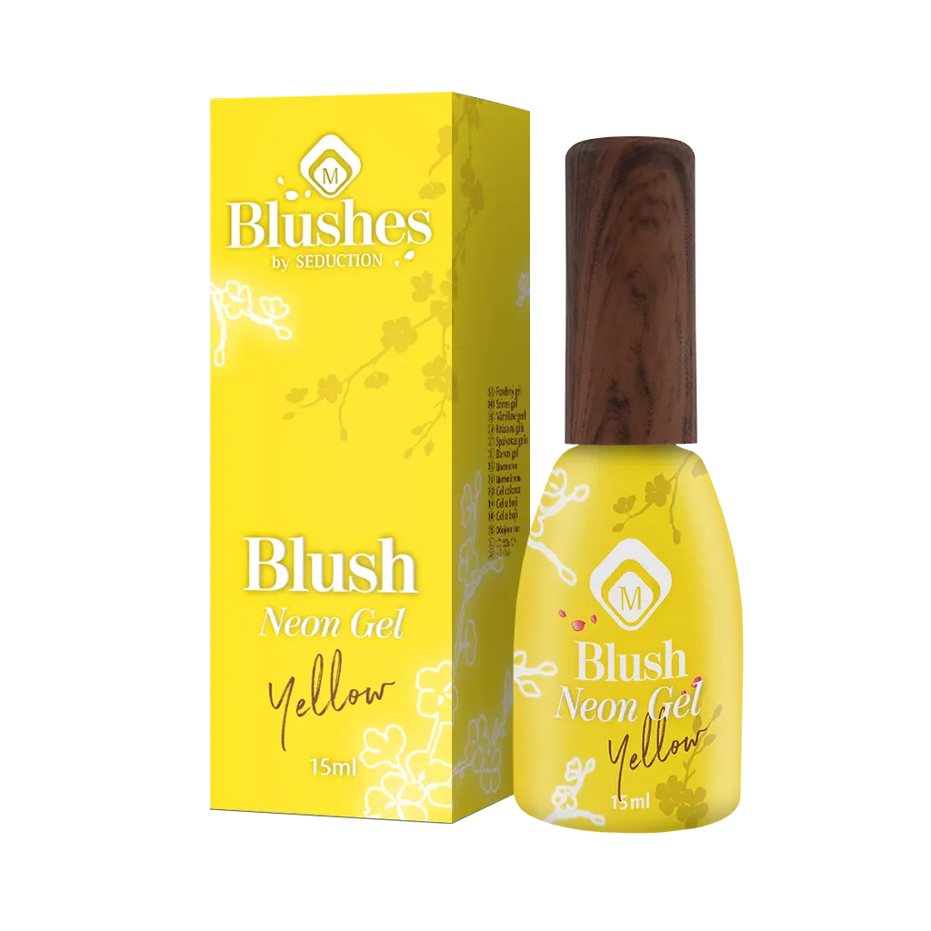 Blush Neon Yellow BIAB nagelgel flesje met doosje