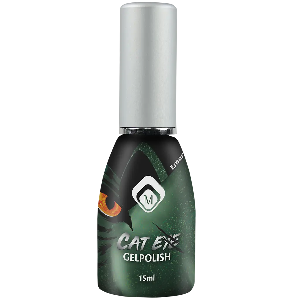 Gelpolish - Cat Eye - Emerald flesje