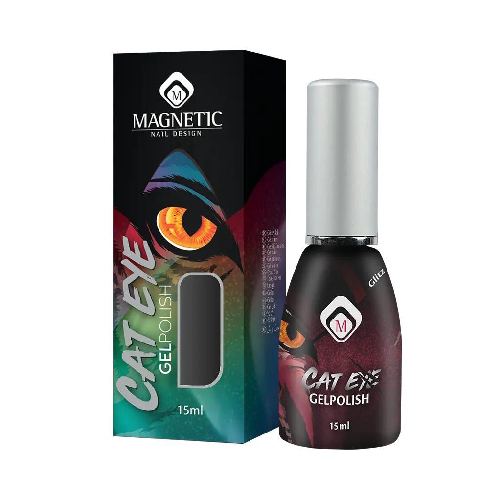 Gelpolish - Cat Eye - Glitz flesje met doosje