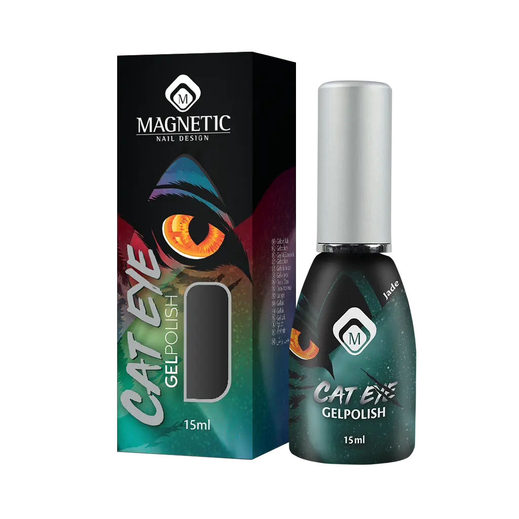 Gelpolish - Cat Eye - Jade flesje met doosje