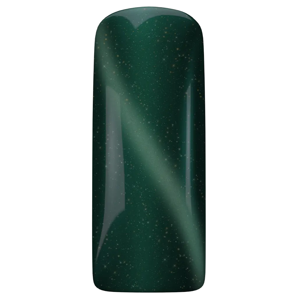 Gelpolish - Cat Eye - Jade kleur op tip