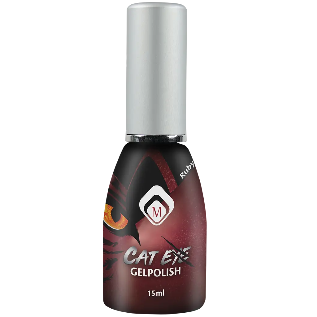 Gelpolish - Cat Eye - Ruby flesje