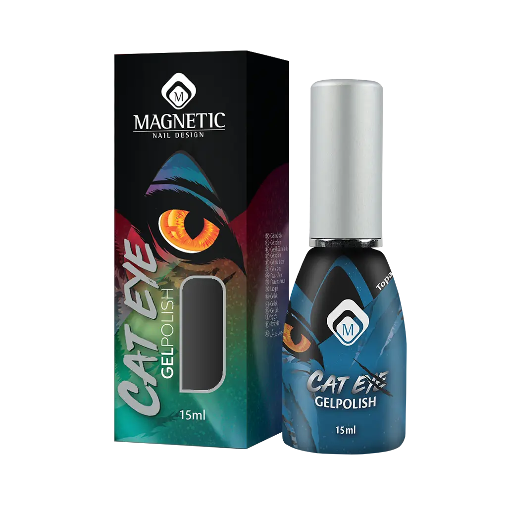Gelpolish - Cat Eye - Topaz flesje met doosje