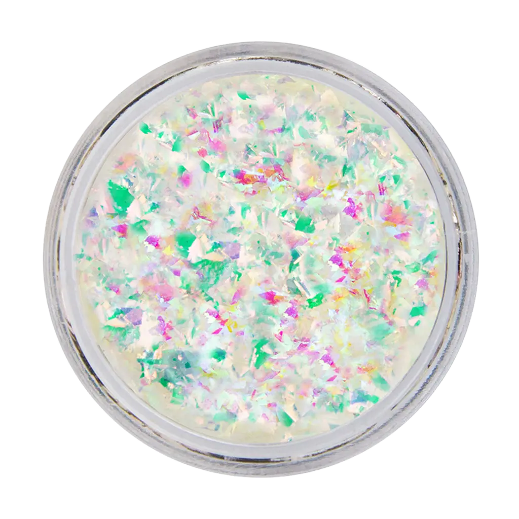 Chameleon Flakes Peacock Green