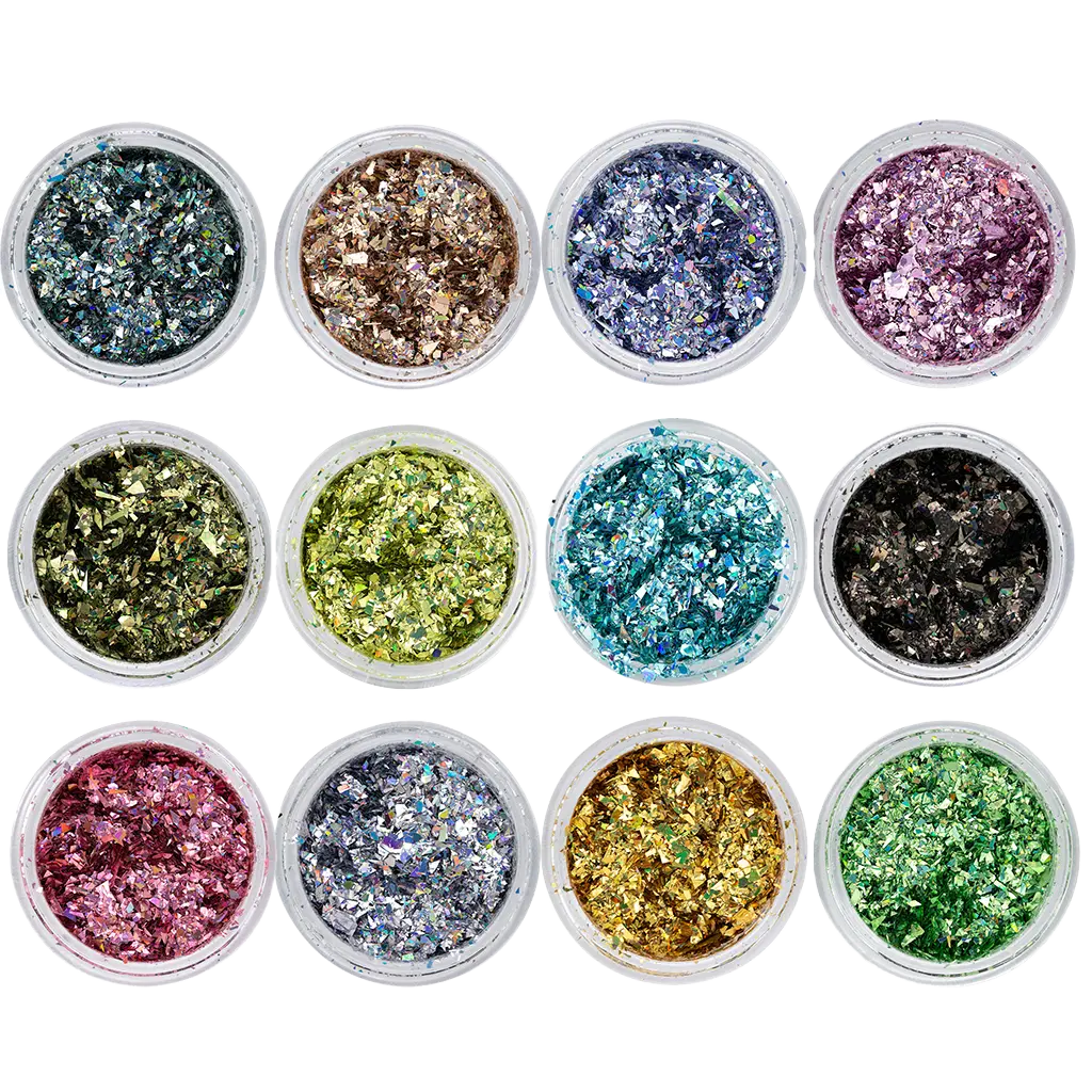 Crushed Glitter 12 colors