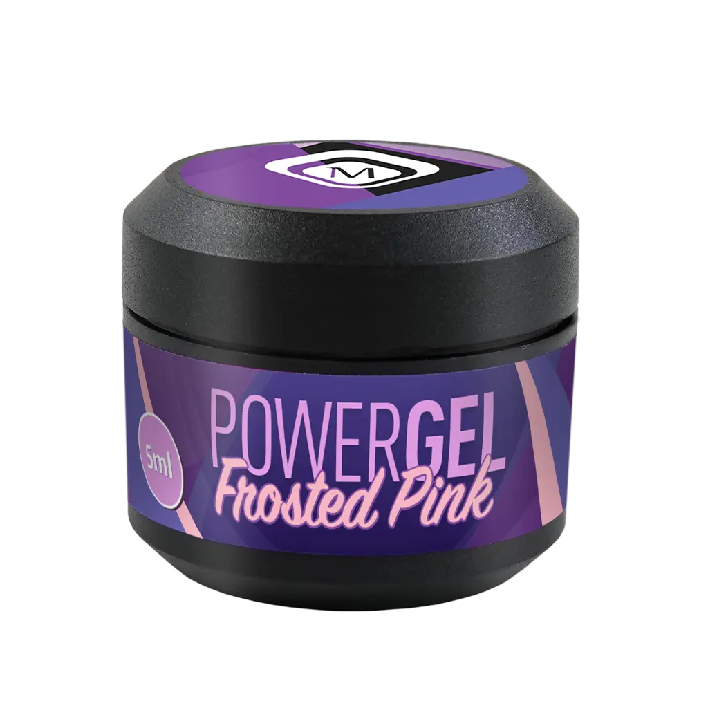 Frosted Pink Powergel Sample