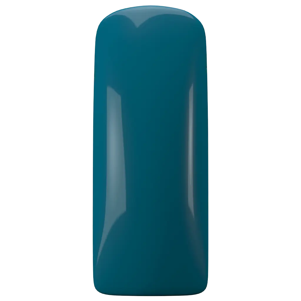 Gelpolish Aqua Deep kleur op tip