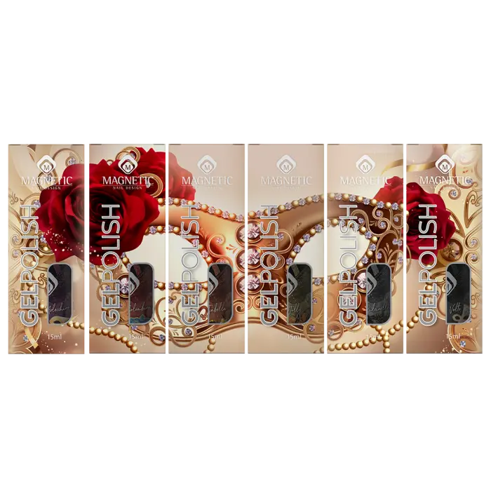 Gelpolish Arlecchino collage