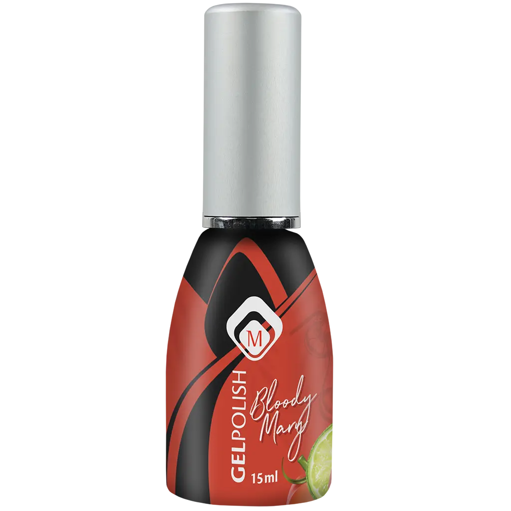 Gelpolish Nagelgel Bloody Mary flesje