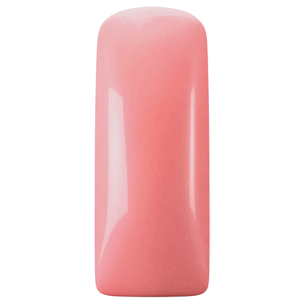 Gelpolish Bubble Gum kleur op tip