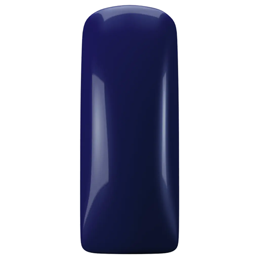 Gelpolish Deep Sea Blue kleur op tip