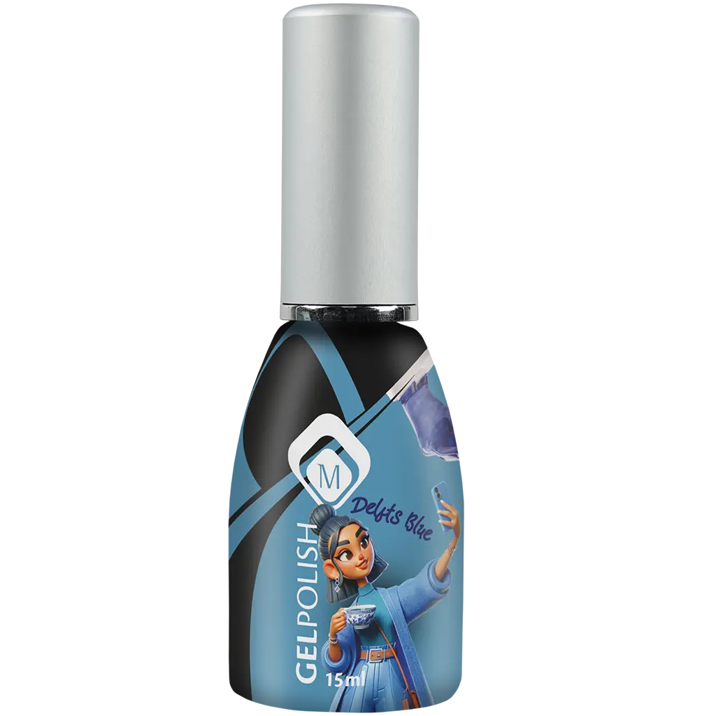 Gelpolish Delft Blue flesje