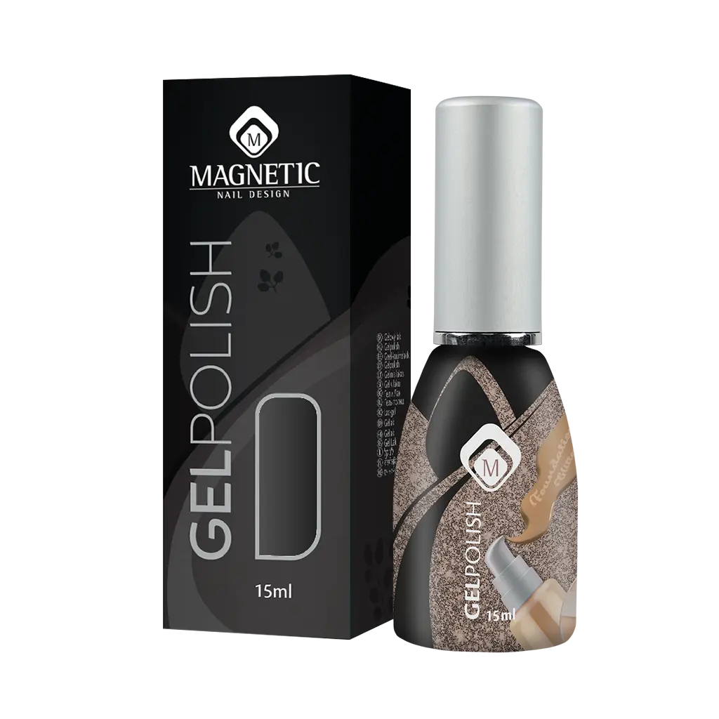 Gelpolish Foundation Glitter flesje met doosje