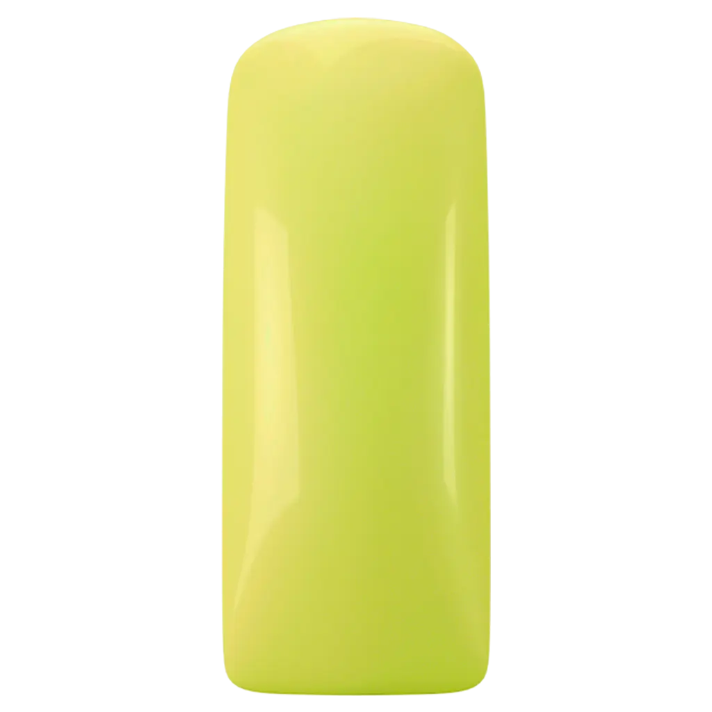 Gelpolish Lemon Drop kleur op tip