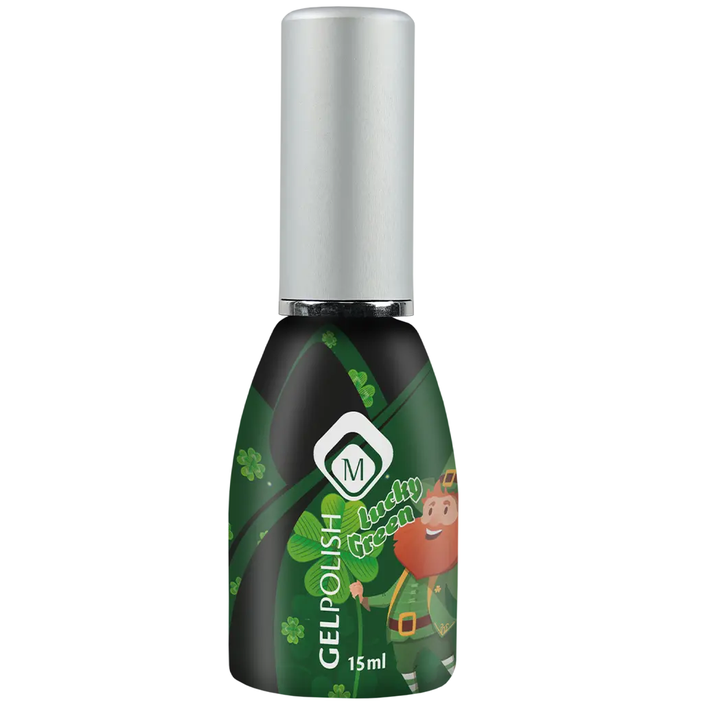 Gelpolish Lucky Green flesje