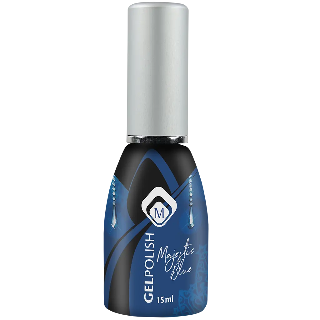 Gelpolish Majestic Blue flesje
