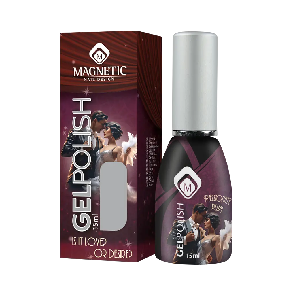 Gelpolish Passionate Plum flesje met doosje