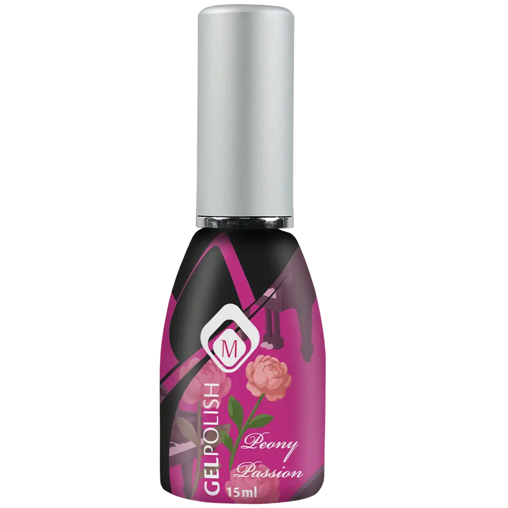 Gelpolish Peony Passion flesje