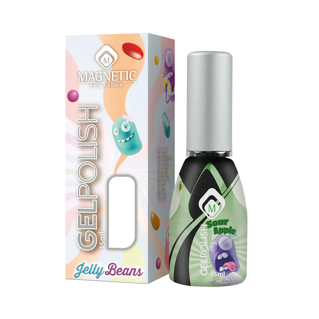 Gelpolish Sour Apple flesje met doosje