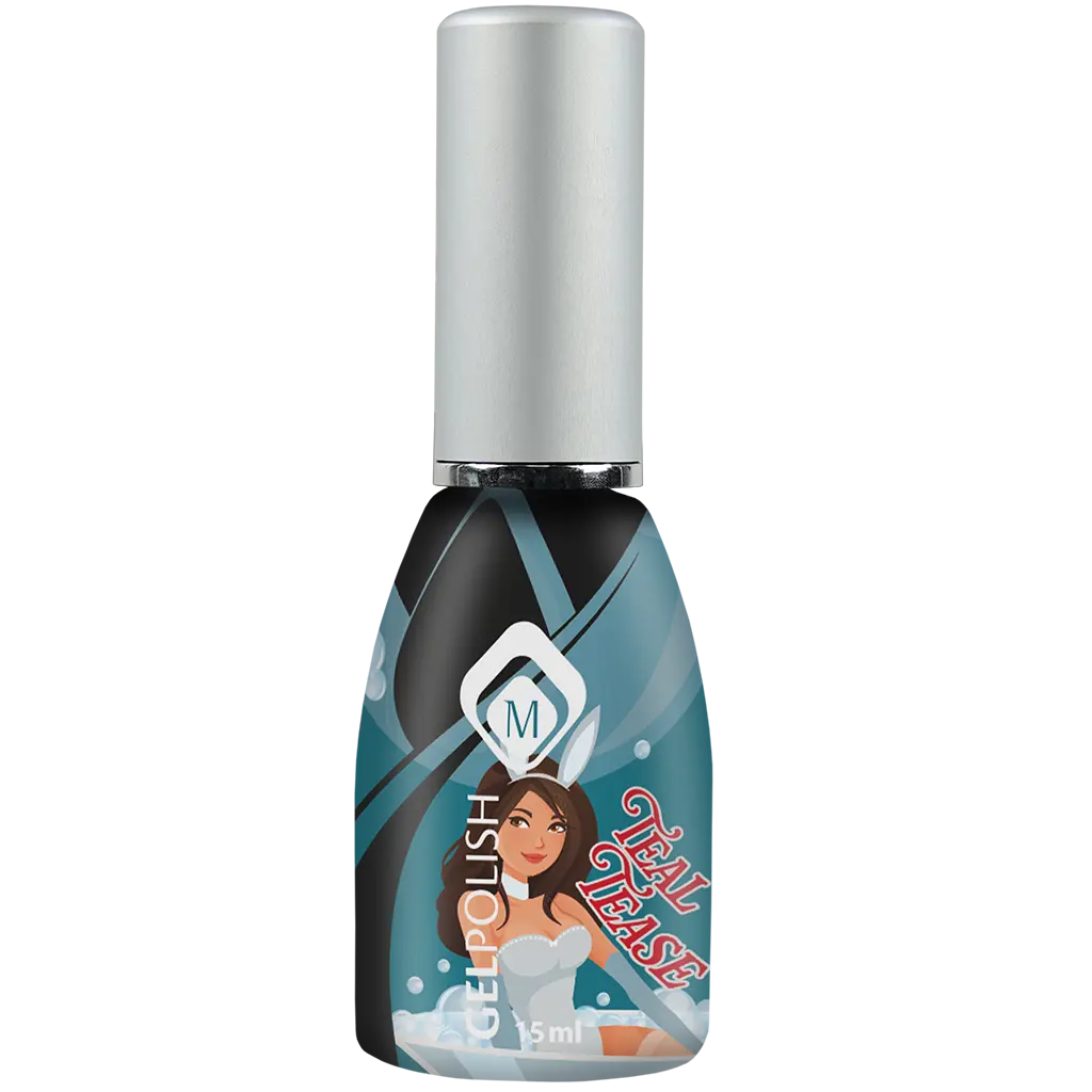 Gelpolish Teal Tease flesje