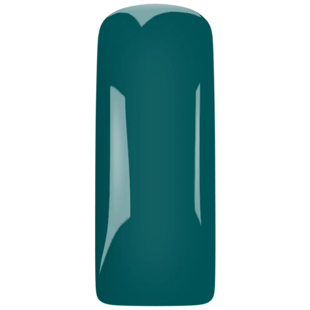 Gelpolish Teal Tease kleur op tip