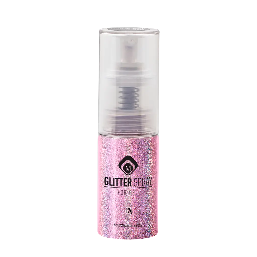 Glitter Spray Hologram Pink