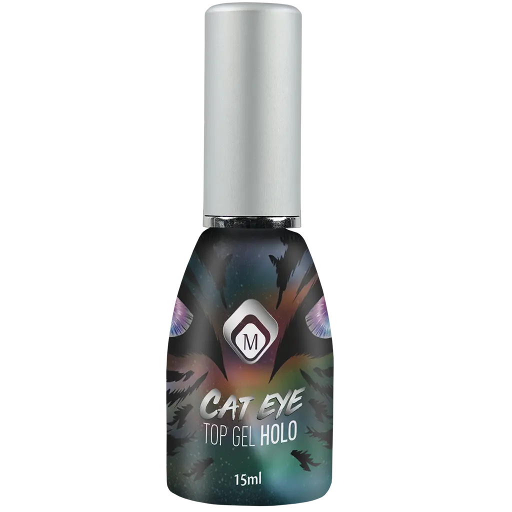 Holografic Cat Eye Top Gel 15ml flesje
