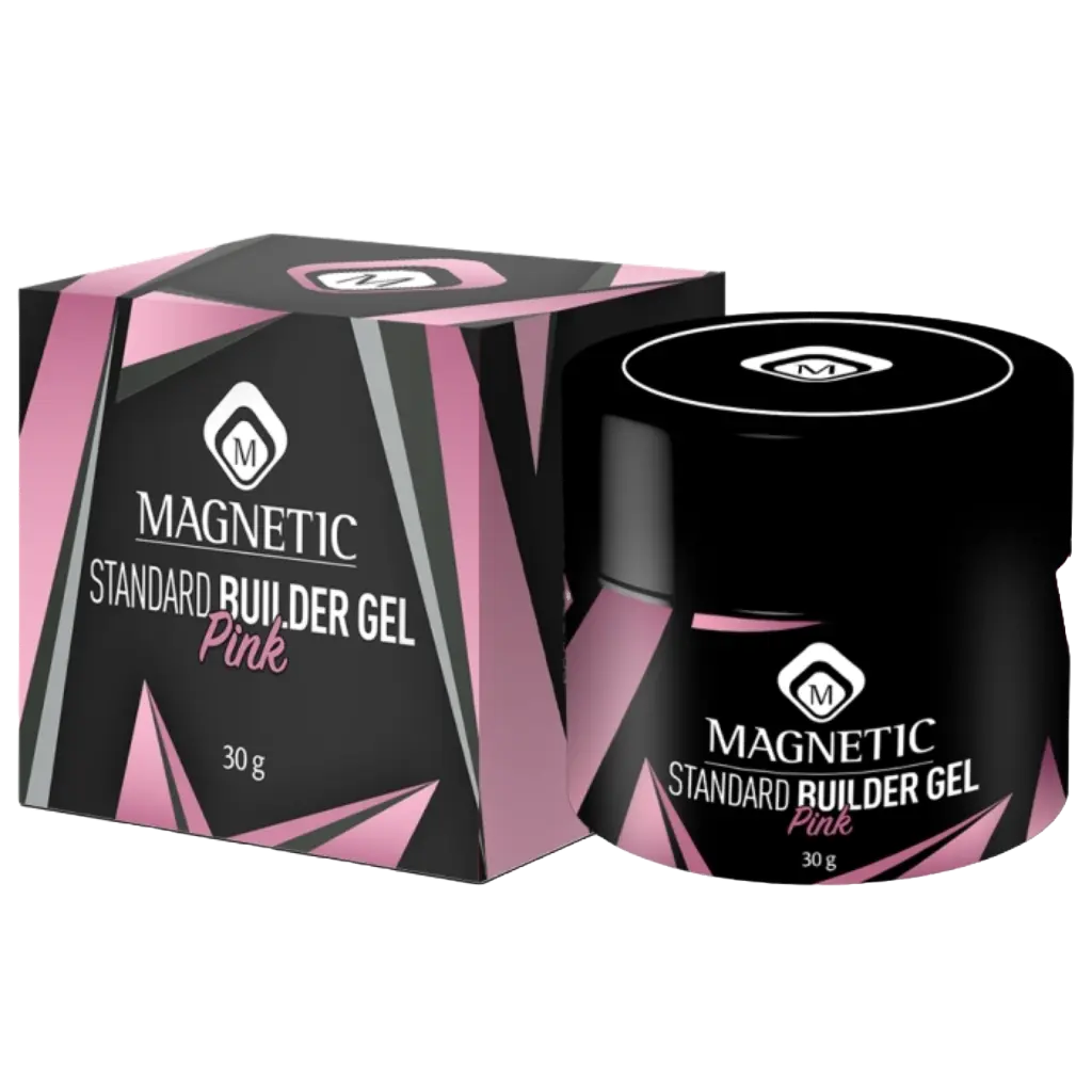 Magnetic Builder Gel Pink 30gr potje met doosje