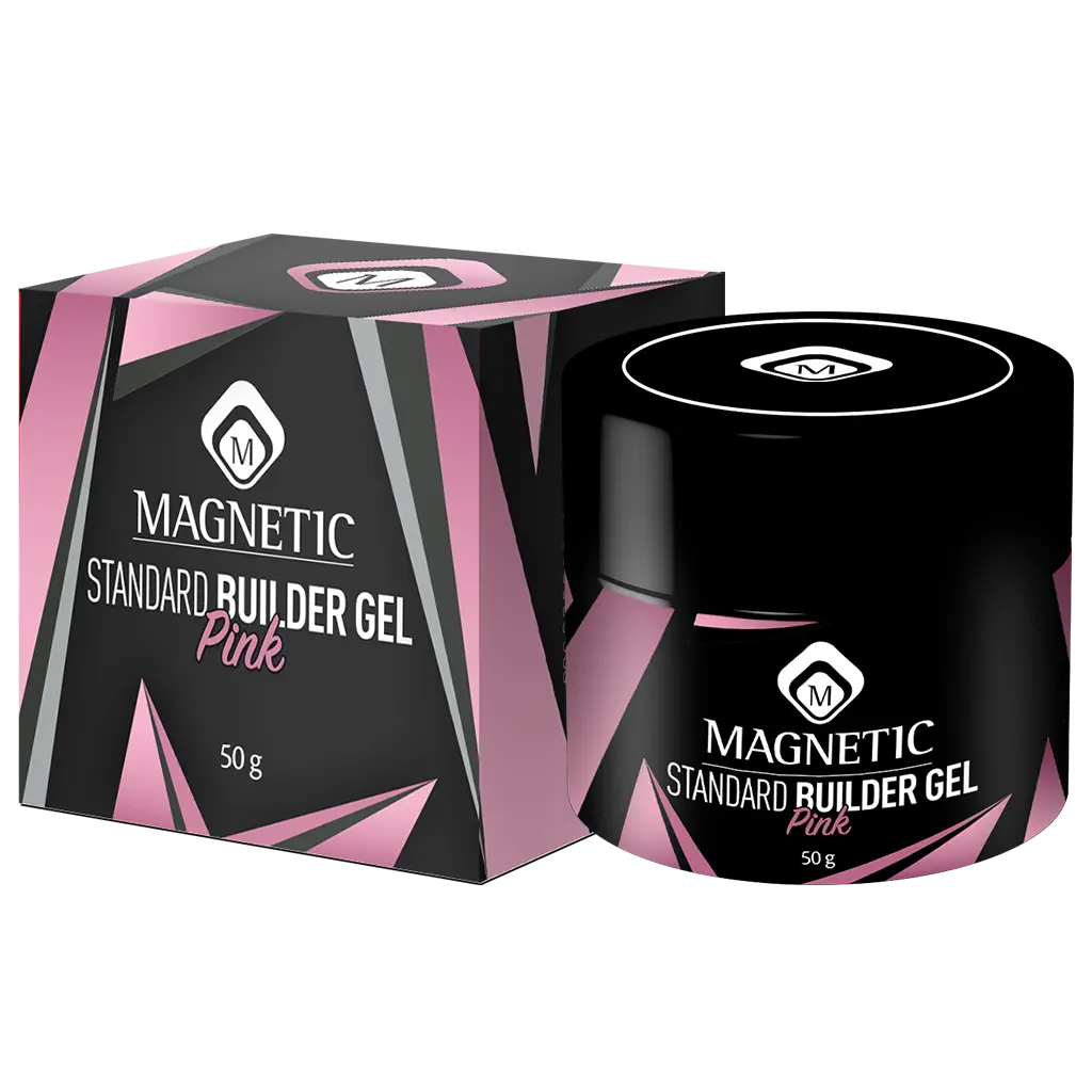 Magnetic Builder Gel Pink 50g potje met doosje