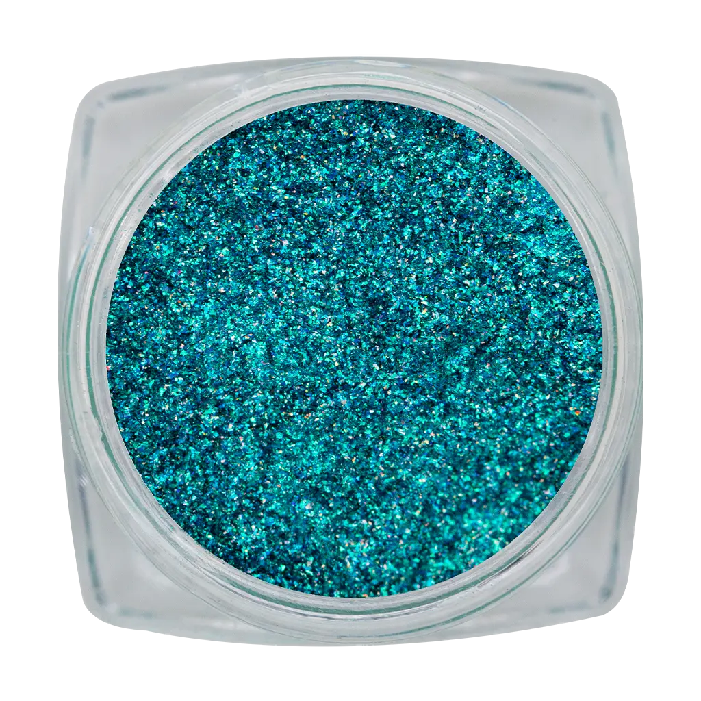 Magnetic Chrome Sparkle Light Blue