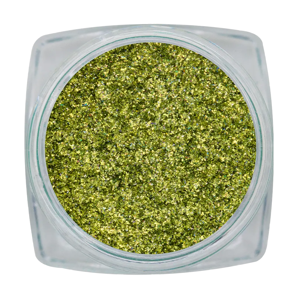 Magnetic Chrome Sparkle Light Gold