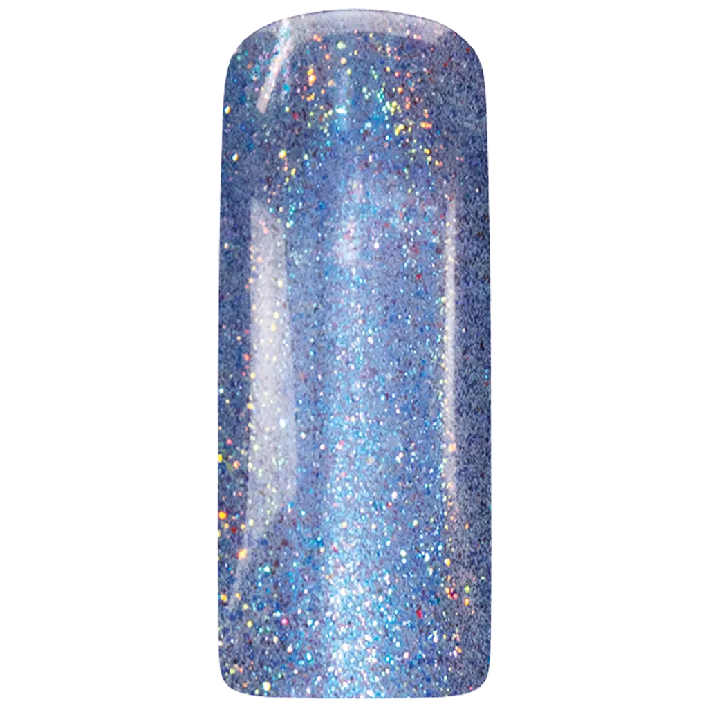 Magnetic Chrome Sparkle Violet kleur op tip
