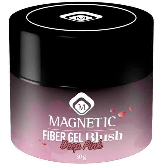 Magnetic Fiber Gel Blush Deep Pink 30g potje