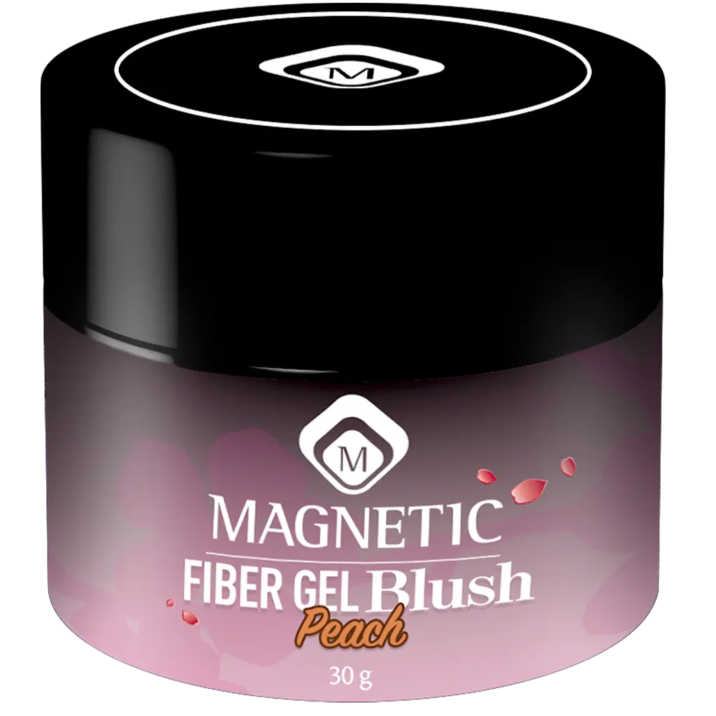 Magnetic Fiber Gel Blush Peach 30g potje