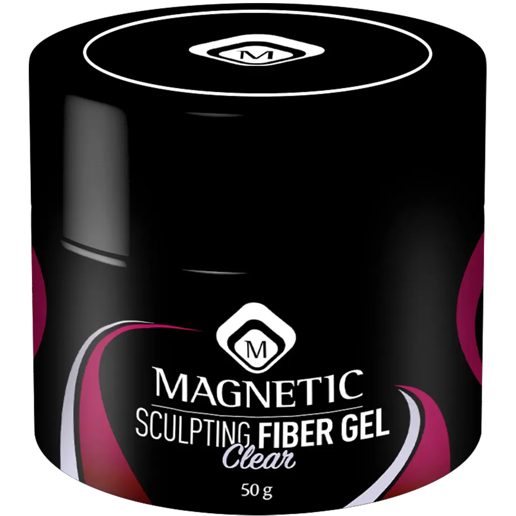 Magnetic Sculpting Fiber Gel Clear 50gr potje
