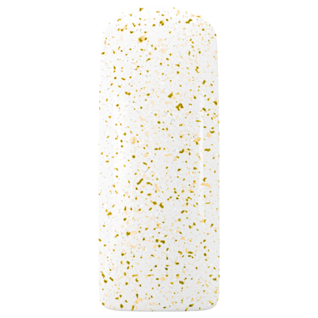Matte Flakes Top Gel Gold kleur op tip