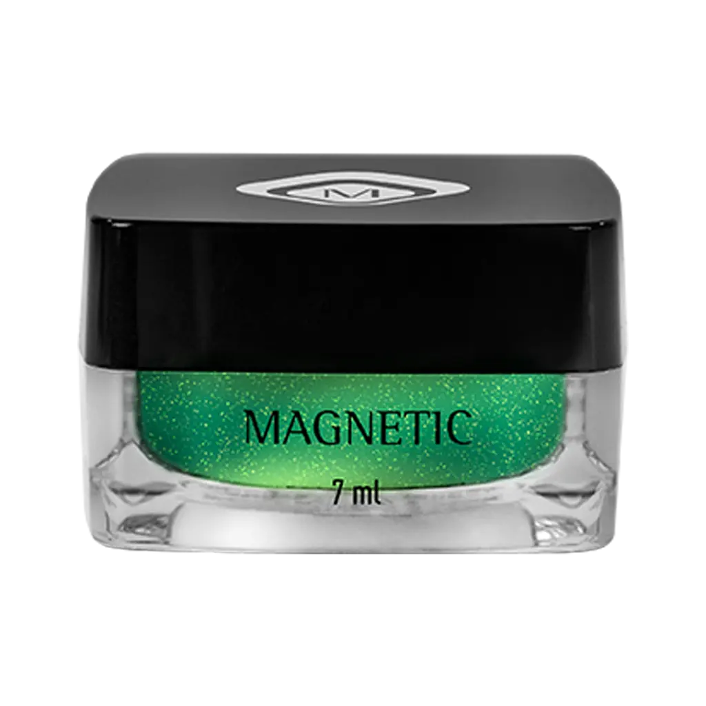 One Coat Color Gel Glittery Green potje