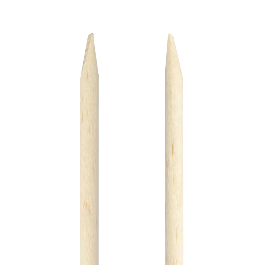 Orange Wood Sticks 20st detail