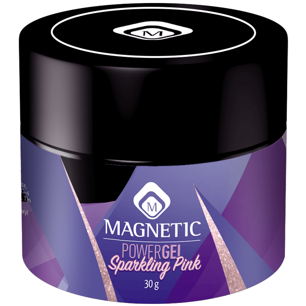 PowerGel by Magnetic - Sparkling Pink 30gr potje