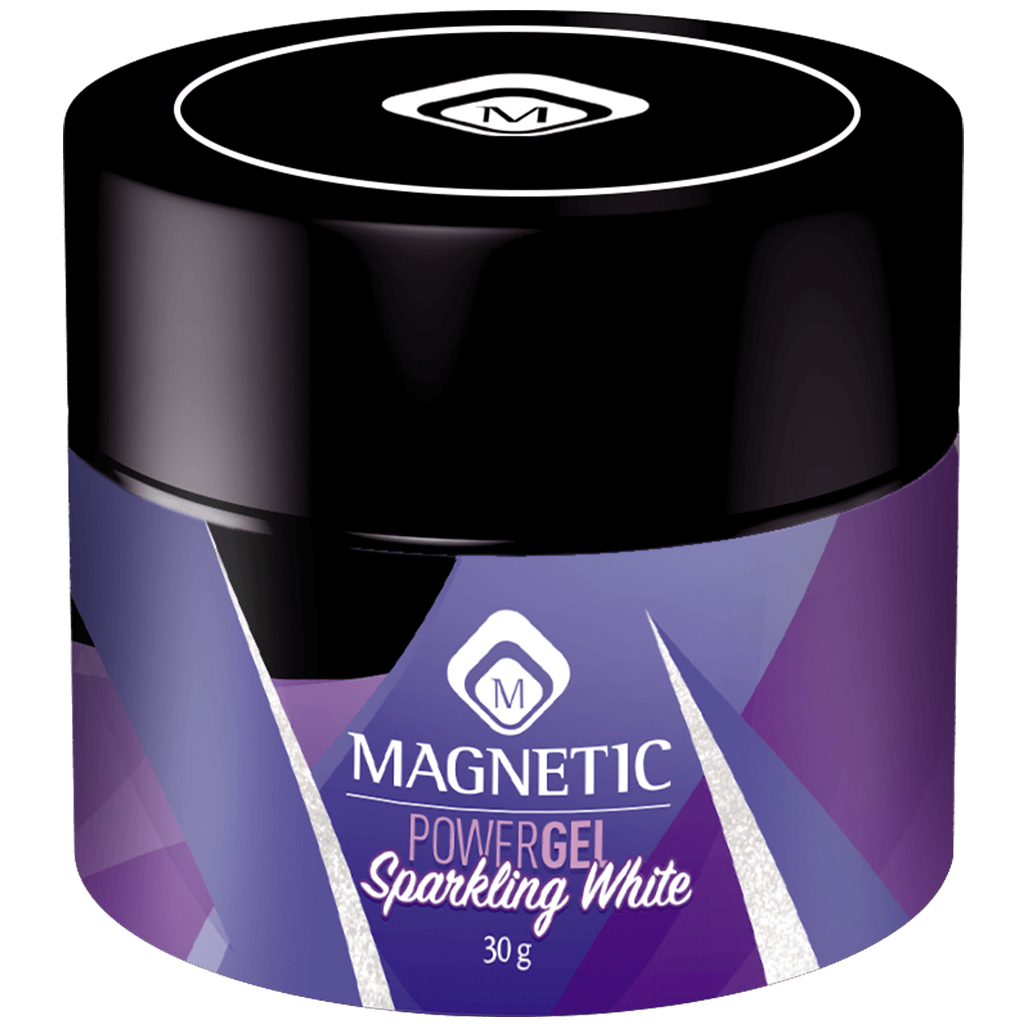 PowerGel by Magnetic - Sparkling White 30gr potje