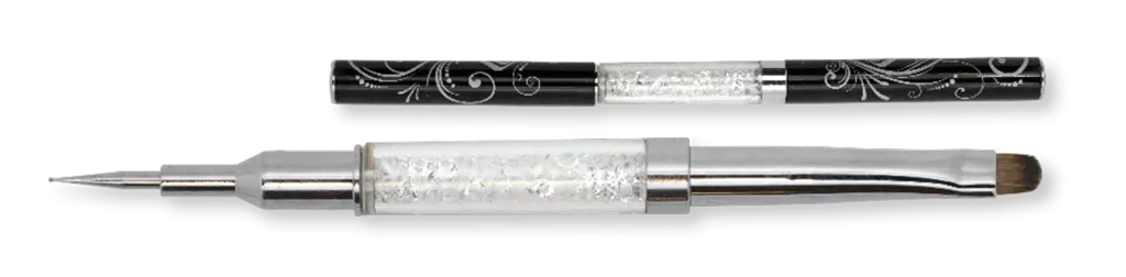 Rhinestone Pigment Brush and Dotting Tool