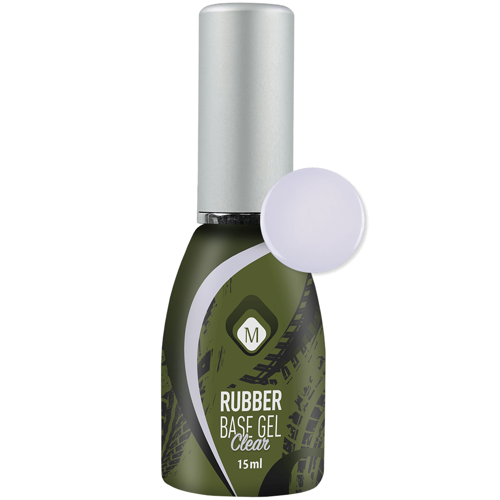 Rubber Base Gel - Clear flesje met kleur
